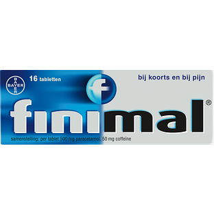Finimal Paracetamol 500mg/Coffeine 50mg 16TB