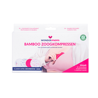 Wondermom Bamboe Zoogkompressen 8ST