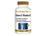 Golden Naturals Calcium & Vitamine D3 Tabletten 120TB