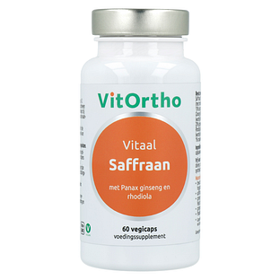 VitOrtho Saffraan Vitaal Capsules 60CP