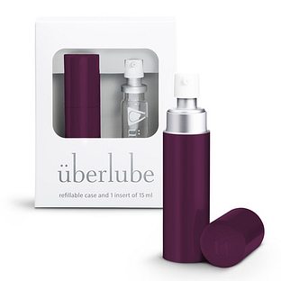 Uberlube Hervulbaar Glijmiddel Paars 15ML