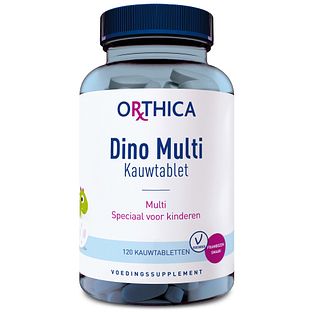 Orthica Dino Multivitaminen Kauwtabletten 120KTB