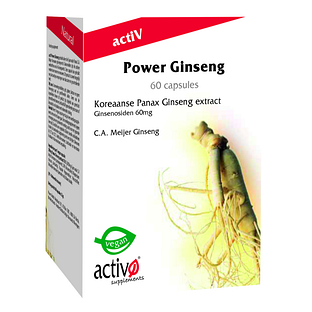 Activo Power Ginseng Capsules 60VCP