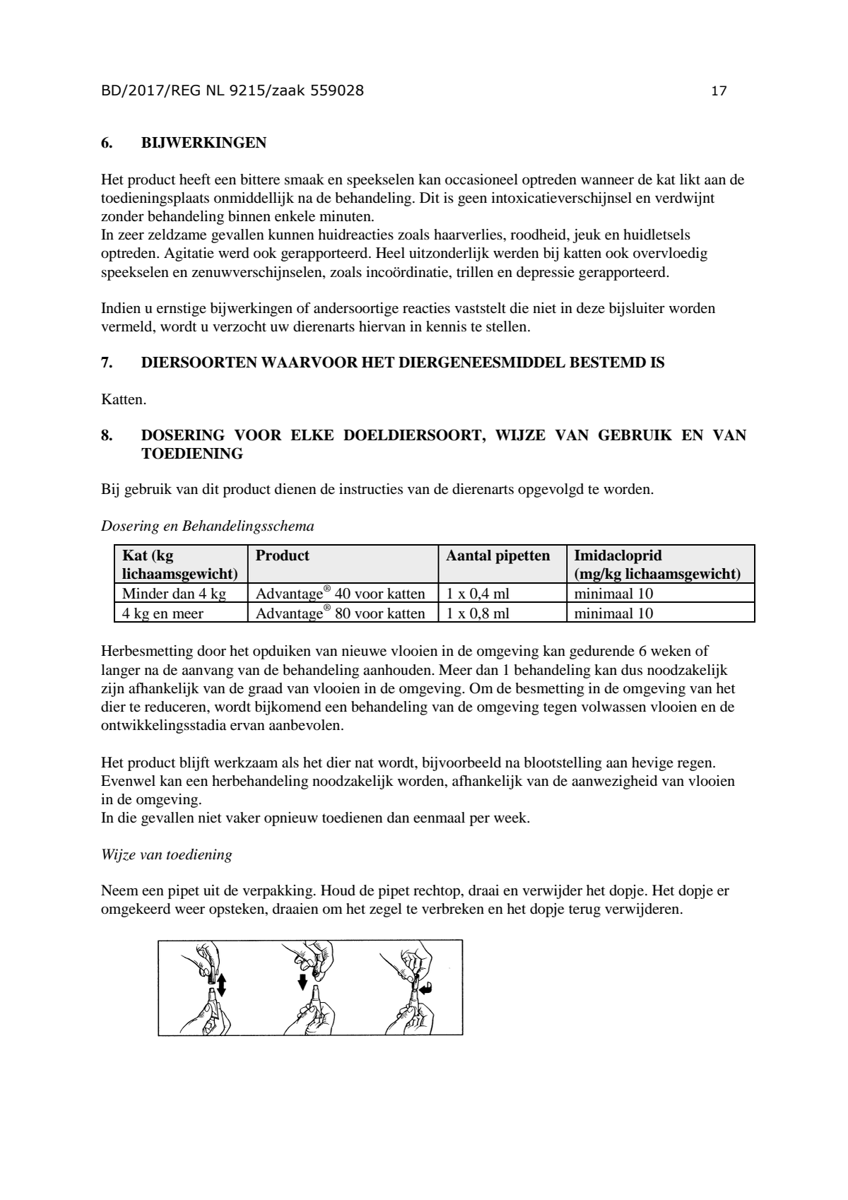 Kat 80 afbeelding van document #17, instructions