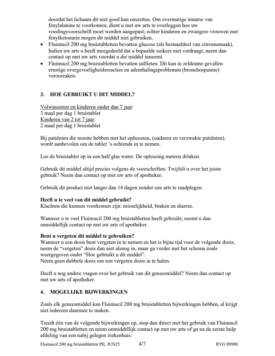 200mg Bruistabletten afbeelding van document #4, leaflet