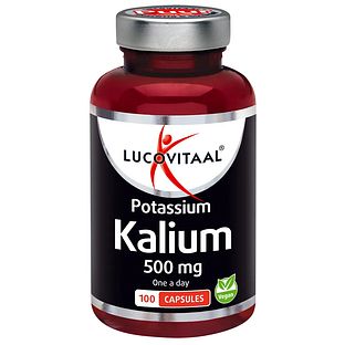 Lucovitaal Potassium Kalium 500mg Capsules 100CP