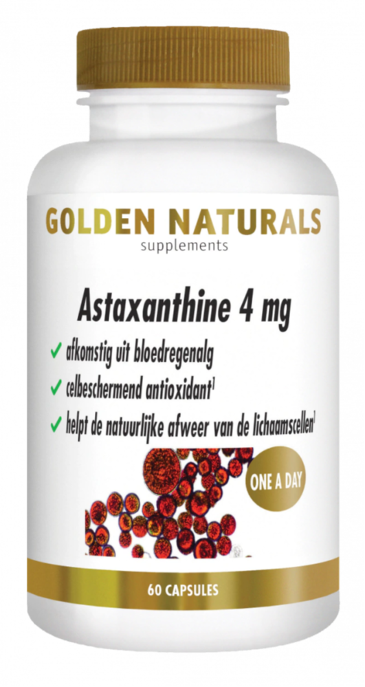 Golden Naturals Astaxanthine 4mg Softgels 60SG
