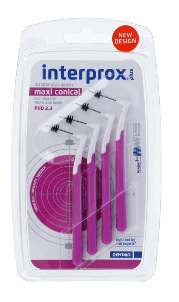 Interprox Maxi Conical Paarse Ragers PHD 2.3 afbeelding
