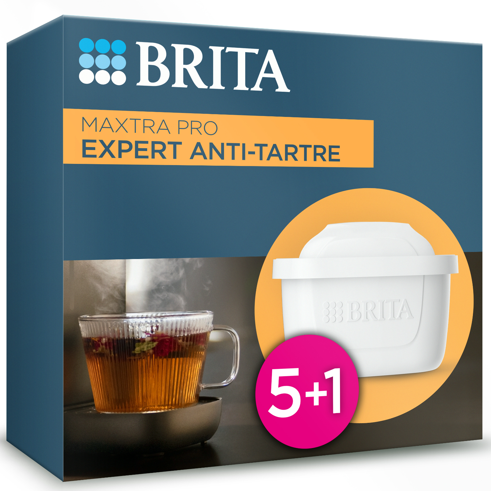 Brita Maxtra Pro Filterpatroon Kalk Expert Pack (5+1) afbeelding 1