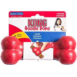 Kong Goodie Bone Rood Medium 1ST