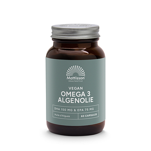 Mattisson HealthStyle Omega 3 Algenolie Capsules 60CP