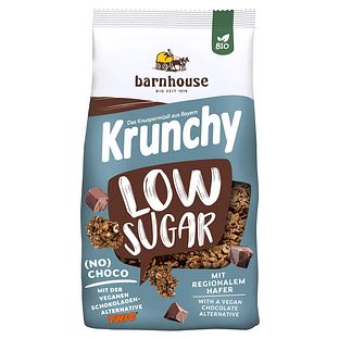 Barnhouse Krunchy Low Sugar (No) Choco 375GR Barnhouse Krunchy Low Sugar (No) Choco 375GR