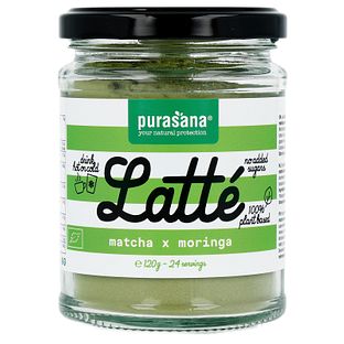 Purasana Latté Matcha & Moringa 120GR
