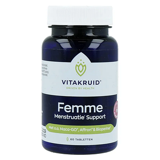 Vitakruid Femme Menstruatie Support Tabletten 60TB