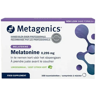Metagenics Melatonine Kauwtabletten 168KTB