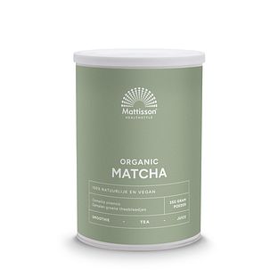 Mattisson HealthStyle Biologische Matcha Poeder 350GR