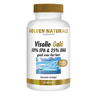 Golden Naturals Visolie Gold 50% EPA 25% DHA Capsules 60SG Golden Naturals Visolie Gold 50% EPA 25% DHA Capsules 60SG
