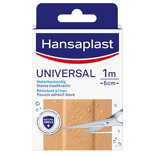 Hansaplast Pleisters Universal 1m x 6cm 1ST