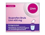 Linn Ibuprofen Bruis Sachets 400mg 10ST