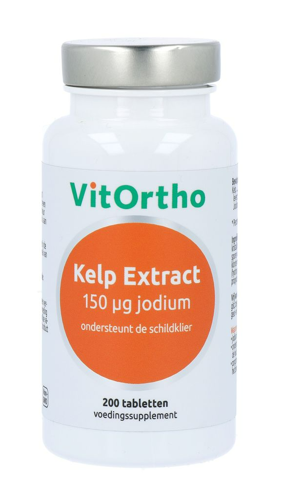 VitOrtho Kelp Extract (150mcg Jodium) Tabletten 200TB