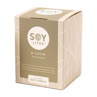 Soylites Soycandle Wisdom - Oud & Patchouli 220ML Soylites Soycandle Wisdom - Oud & Patchouli 220ML