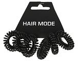 Hair Mode Haarelastiek Kabel Klein Zwart 6ST