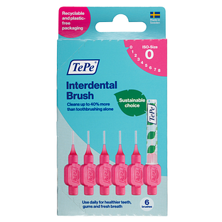 TePe Interdentale Rager Original Roze 0,4mm 6ST