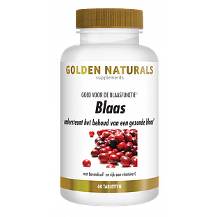 Golden Naturals Blaas Tabletten 60VTB Golden Naturals Blaas Tabletten 60VTB