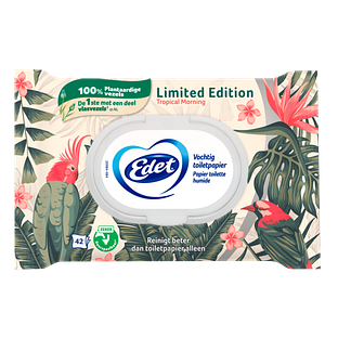 Edet Tropical Morning Vochtig Toiletpapier 42ST Edet Tropical Morning Vochtig Toiletpapier 42ST