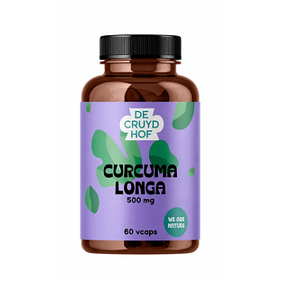 Cruydhof Curcuma Longa 500mg Capsules 60VCP