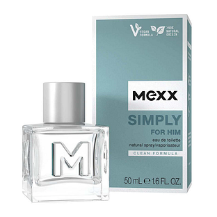 Mexx Simply For Him Natural Eau de Toilette 50ML Mexx Simply For Him Natural Eau de Toilette 50ML