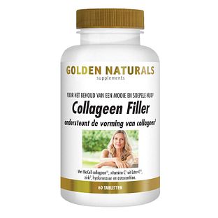Golden Naturals Collageen Filler Tabletten 60TB