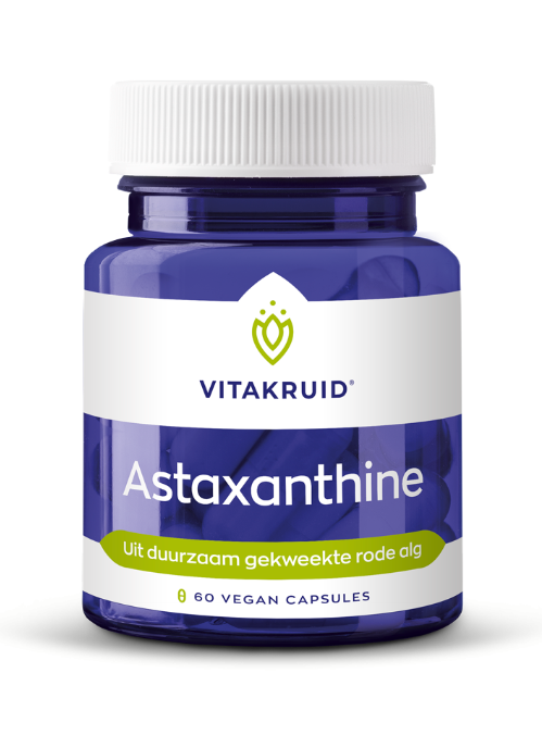 Vitakruid Astaxanthine Astapure® 4mg duurzaam gekweekte alg 60SG