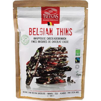 Belvas Belgian Thins Puur Goji Amandel afbeelding