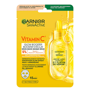 Garnier SkinActive Vitamin C Glow Booster Serum Masker 28GR