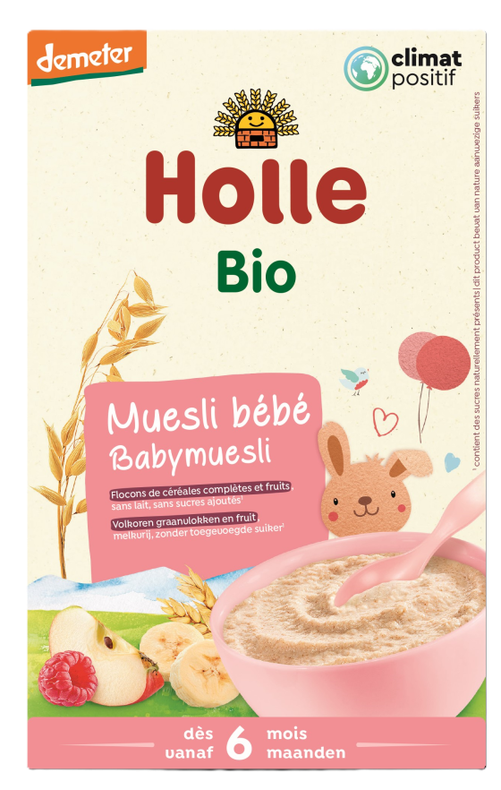 Holle Bio Baby Muesli Melkvrij afbeelding