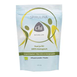 Chi Natural Life Spirulina Poeder Biologisch 240GR