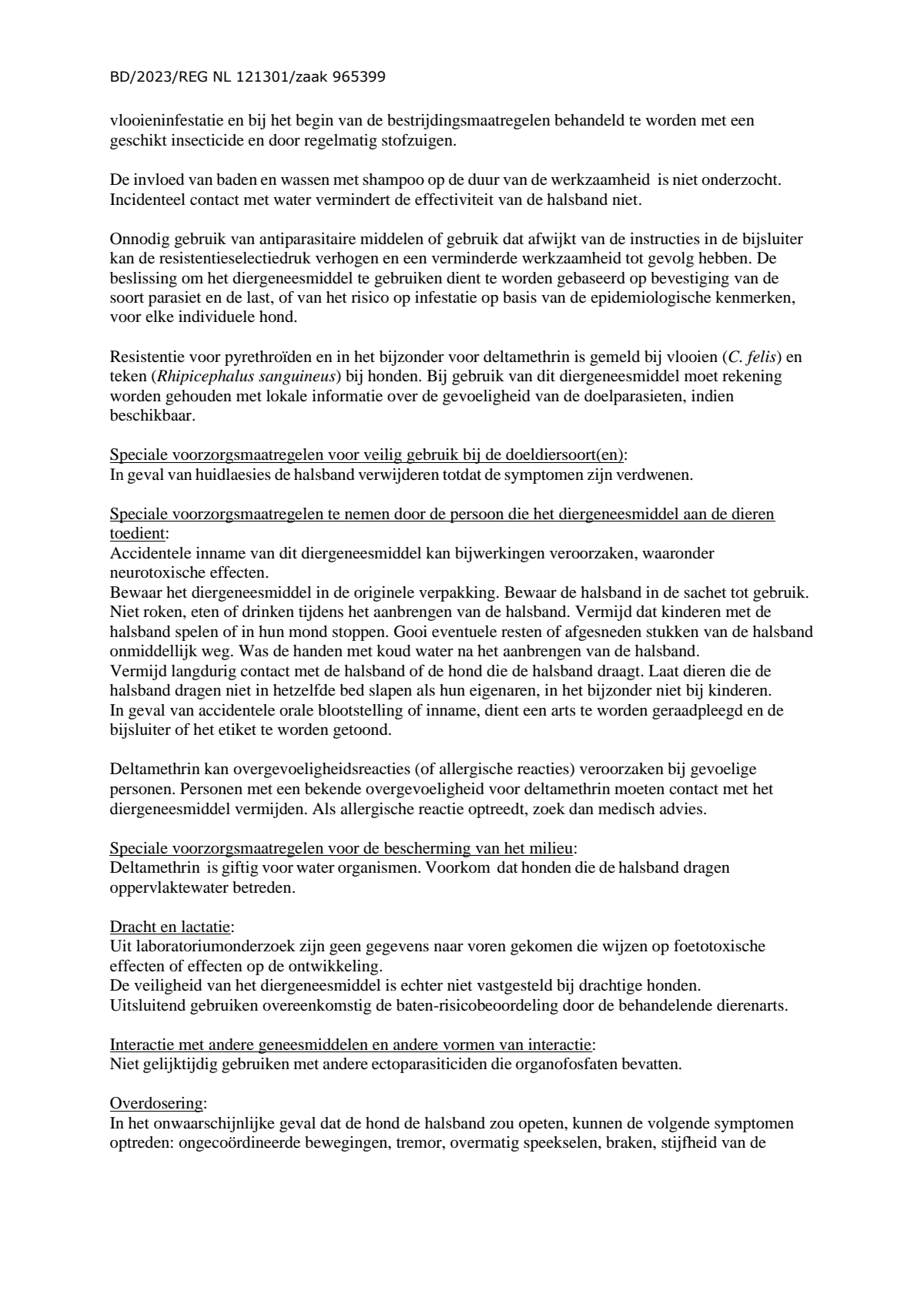 Canishield Halsband Grote Honden afbeelding van document #14, leaflet