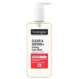 Neutrogena Clear & Defend+ Peeling Face Wash 200ML