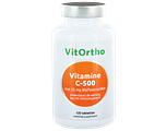 VitOrtho Vitamine C-500 met 25mg Bioflavonoïden Tabletten 120TB
