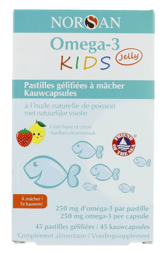 Norsan Omega-3 Kids Jelly Kauwcapsules afbeelding