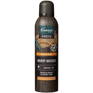 Kneipp Men Douche Foam Warm Woods Cedernoot Eik 200ML Kneipp Men Douche Foam Warm Woods Cedernoot Eik 200ML