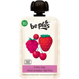 Be Plus Knijpfruit Red Fruits 100GR