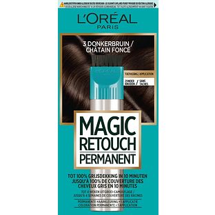 L'Oréal Paris Magic Retouch Permanent 3 Donkerbruin 1ST