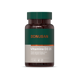 Bonusan Vitamine D3 25 Softgels 180ST