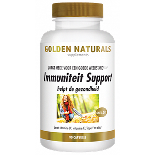 Golden Naturals Immuniteit Support Capsules 90VCP