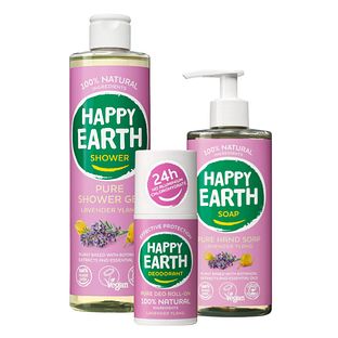 Happy Earth Lavender Ylang Combi Pack 3 Stuks