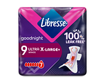 Libresse Ultra Goodnight Maandverband XL 9ST