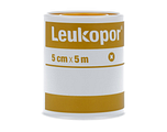 Leukoplast Leukopor 5cm x 5m 1ST Leukoplast Leukopor 5cm x 5m 1ST