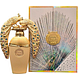 Lattafa Afeef Eau de Parfum 100ML Parfumfles met de verpakking ernaast